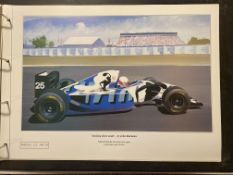 John Batchelor Limited Edition Print, Smoking Down Under
