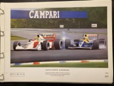 John Batchelor Limited Edition Print, Experience Should Tell