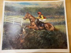 Claire Eva Burton & Marcus Armitage Signed Limited Edition Print 'Mr Frisk'