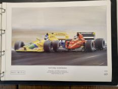 John Batchelor Limited Edition Print, Up & Coming