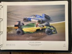 John Batchelor Limited Edition Print, Evasive Action