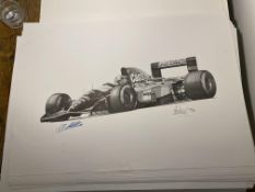 Alan Stammers and Johnny Herbert Signed Limited Edition Print