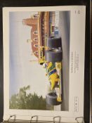 John Batchelor Limited Edition Print, Brundling Along
