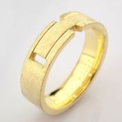 14K Yellow Gold Engagement Ring, For Him