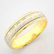 14K Yellow and White Gold Engagement Ring, For Her
