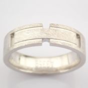 14K White Gold Engagement Ring, For Him