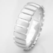 14K White Gold Engagement Ring, For Him