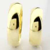 14K Yellow Gold Engagement Ring, For Couple