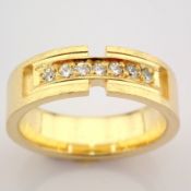 14K Yellow Gold Engagement Ring, For Her