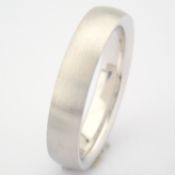 14K White Gold Engagement Ring, For Him