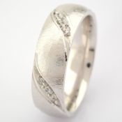 14K White Gold Engagement Ring, For Her