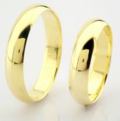 14K Yellow Gold Engagement Ring, For Couple