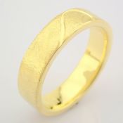 14K Yellow Gold Engagement Ring, For Him