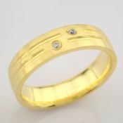 14K Yellow Gold Engagement Ring, For Her