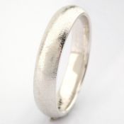 14K White Gold Engagement Ring, For Him