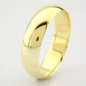 14K Yellow Gold Engagement Ring, For Her
