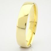 14K Yellow Gold Engagement Ring, For Him