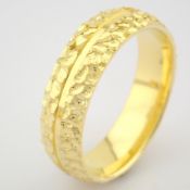 14K Yellow Gold Engagement Ring, For Him