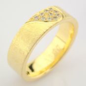 14K Yellow Gold Engagement Ring, For Her
