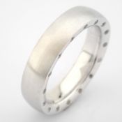 14K White Gold Engagement Ring, For Her
