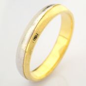 14K Yellow and White Gold Engagement Ring, For Him