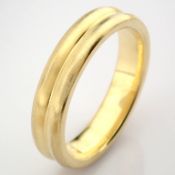 14K Yellow Gold Engagement Ring, For Him