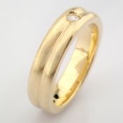 14K Yellow Gold Engagement Ring, For Her