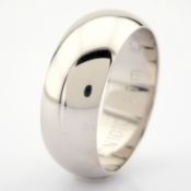 14K White Gold Engagement Ring, For Him