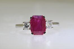 Ruby & Diamond Ring
