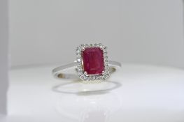 Ruby & Diamond Ring