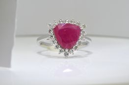 Ruby & Diamond Ring