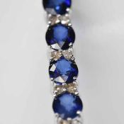 Sapphire & Diamond Bracelet