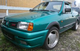 VW Polo Cabrio von Treser (Polo II, gebaut von 1991-1993, Modellbez. 86 C), m.