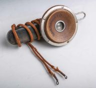 Antiker Telefonhörer (wohl 2. Hälfte 19. Jahrhundert), Herst.: Petsch, Zwietusch u. Co,<b