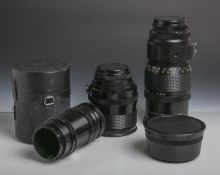 Konvolut von 3 Objektiven, bestehend aus: 1x Carl Zeiss 