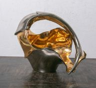 Asymmetrisch gestaltete Henkelschale von 