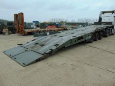 2002 Oldbury Tri Axle Sliding Deck Plant Trailer