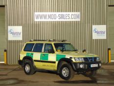 2004 Nissan Patrol GR 4x4 Ambulance / Mobile Workshop ONLY 74,974 Miles