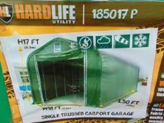50ft x 18ft x 17ft Carport Garage Shelter New Unissued