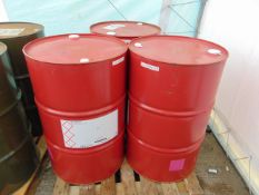 3 x Unused 200L Drums of Estasol General purpose solvent.