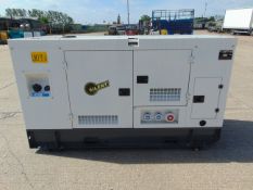UNISSUED WITH TEST HOURS ONLY 70 KVA 3 Phase Silent Diesel Generator Set