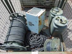 Generator Cable, Cable Reels, Dehumidifier, Filters etc