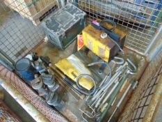 Land Rover Jacks, Electric Welder, Tool Box, Pumps etc