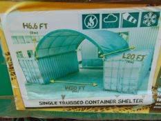 Container Shelter 20'W x 20'L x 6'6