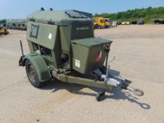 Ex Uk Royal Air Force Trailer Mounted 25 KVA Generator