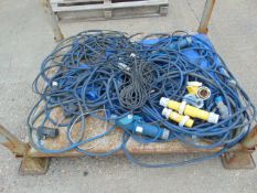 Mixed Electrical Power Cables, Connectors, Plugs, Sockets etc