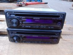 2 x Kenwood KDC-3051 Radio/CD/AUX/Stereo Head Units