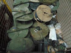 Mixed Stillage including Various D10 Cable & Cable Reels, Headsets, Radio Spares etc