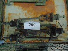 4 x Land Rover Antenna Bases