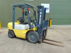 2018 Apache 3000Kg Diesel Fork Lift Truck ONLY 931 HOURS WARRANTED.